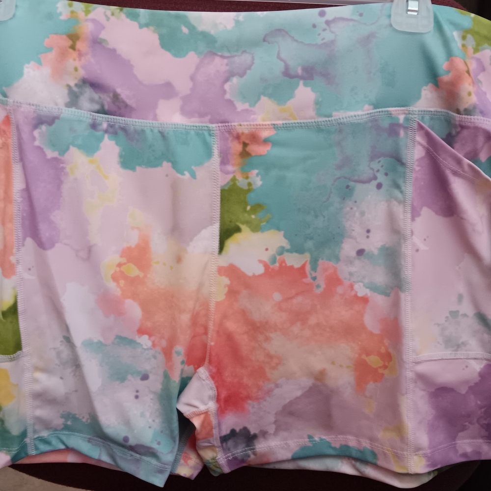 Pro Player Multicolor Women's Athletic Shorts